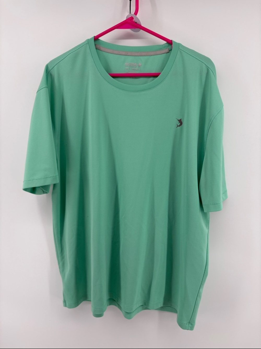 Reel Legends Mint Green Short Sleeve Performance Tee